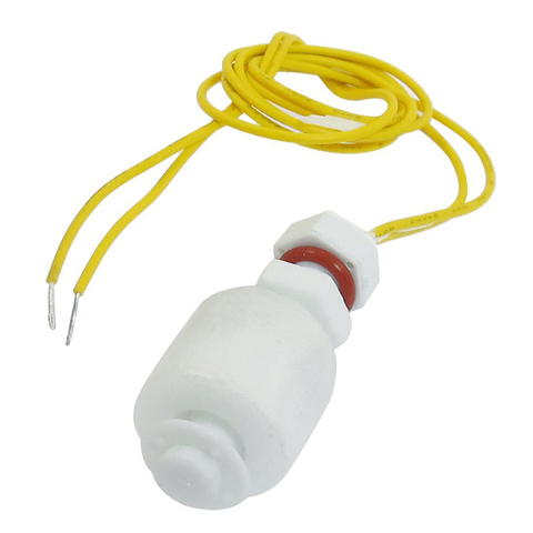 220V Normally Closed Low Pressure Float Switch ZP2508 Mini PP Tank Pool Water Liquid Level Sensor Vertical Float Switch ► Photo 1/1