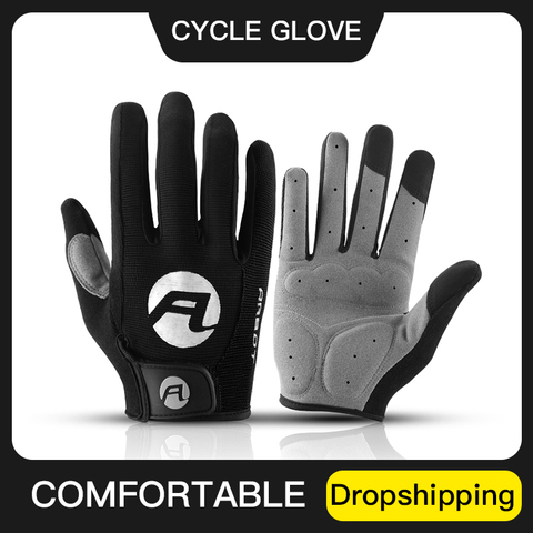 ARBOT New Women Men Cycling Gloves Full Finger Bicycle Gloves Anti Slip Gel Pad Motorcycle MTB Road Bike Glove Luva mittens ► Photo 1/6
