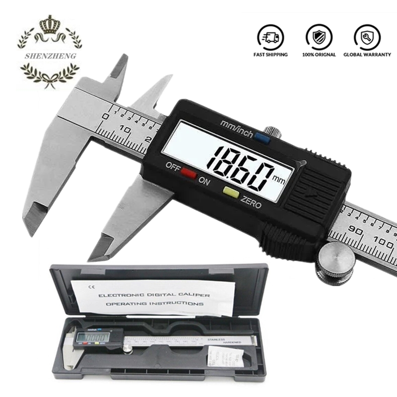 Measuring Tool Micrometer Digital Caliper Vernier Gauge Paquimetro Electronic 
