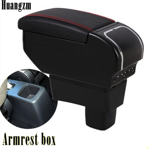 for Suzuki Swift armrest box universal car center console modification accessories double raised with 9 USB 2005-2022 ► Photo 1/6