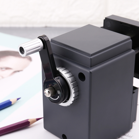 Retro Vintage Camera Style Pencil Sharpener Mechanical Manual Hand Cranking Stationery Student Gift ► Photo 1/6