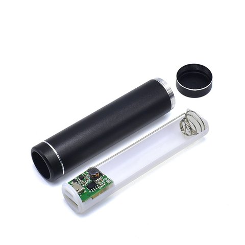 Multicolor Metal Portable Power Bank DIY Kit Storage Case 1x18650 Powerbank Box Shell Battery Holder With USB Charging Port ► Photo 1/6