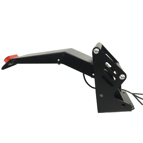 Mudguard Rear Metal Fender for FLJ T113 Electric Scooter Mudguard with rear brake light ► Photo 1/6