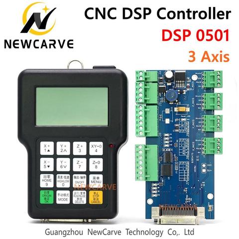 RZNC 0501 DSP Controller 3 Axis 0501 System For Cnc Router DSP0501 HKNC 0501HDDC Handle Remote English Version Manual NEWCARVE ► Photo 1/6