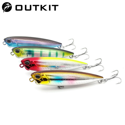 1PCS 6.5cm 5.8g Floating Pencil Fishing Lure Top Water Dogs Hard Lures Baits Wobbler Artificial Hard Bait Fishing Tackle Pesca ► Photo 1/6