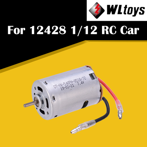 540 Electric Brushed Motor Original Spare Parts For Wltoys 12428 12423 1/12 RC Car Accessories ► Photo 1/6