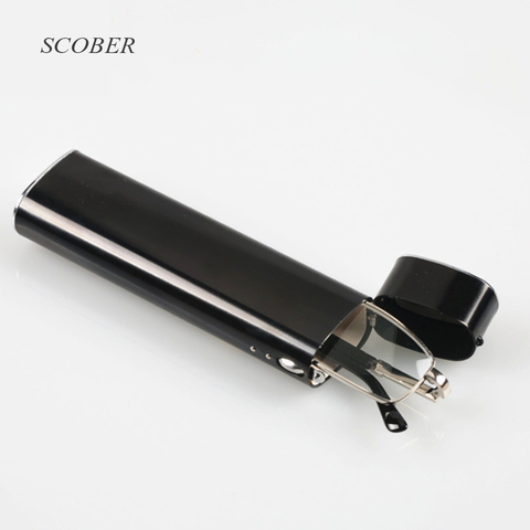 2022 Hot lighter reading glasses men fashion full frame reading glasses women presbyopic eyewear with case ► Photo 1/5