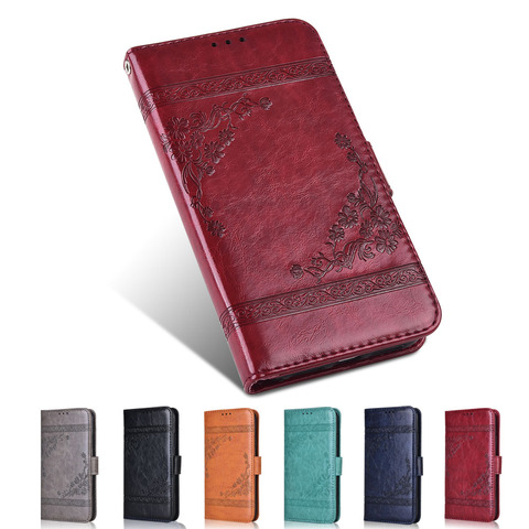 Flip Leather Case For Samsung Galaxy J2 Prime M11 M21 J4 J6 Plus A7 2022 S10 S20 A01 A11 A21 A31 A51 A71 A10 A30 A50 A40 S Case ► Photo 1/6