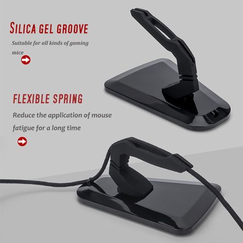 Mouse Bungee Wire Holder Gaming Mouse Cord Clip Management Fixer Holder ► Photo 1/6