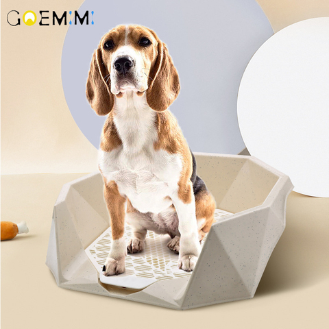 Dog Training Toilet Geometric design Potty Pet Puppy Litter Toilet Tray Pad Mat For Dogs Cats Easy to Clean Pet Product Indoor ► Photo 1/5