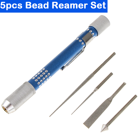 5Pcs Woodworking Hand Craft Tool Diamond Coated Bead Reamer Head for DIY Pearl Jewelry Making ► Photo 1/6