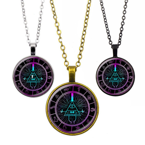 Gravity Falls Bill Cipher Muse Figure Dolls Toys Gravity Falls Dipper Bill Cipher Necklace Figure Decoration Toys Gifts for Kids ► Photo 1/6