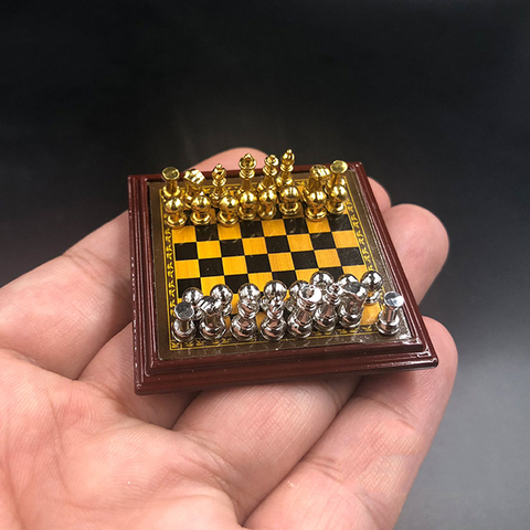 1/6 Scale WWII Metal Chess Models for 12''Figures Scene Accessories ► Photo 1/2
