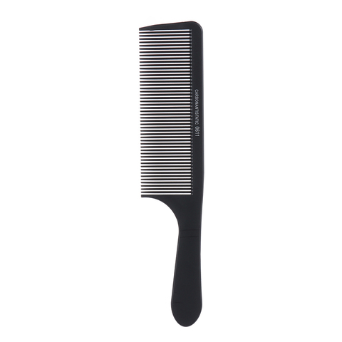 1Pc Hair Cutting Black Hairdressing Heat Resistant Antistatic Comb Cutting Comb Carbon Hair Stylist Salon Carbon Combs Tool ► Photo 1/6