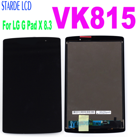 STARDE LCD For LG G Pad X 8.3 VK815 LCD Display LD083WU1 Touch Screen Digitizer Assembly Frame 8.3