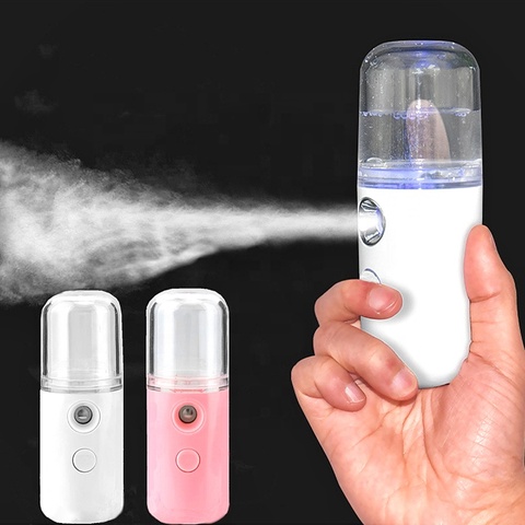 30ml Portable Rechargeable Small Wireless Nano Personal Face Sprayer Cool Mist Maker Fogger Humidifier ► Photo 1/6