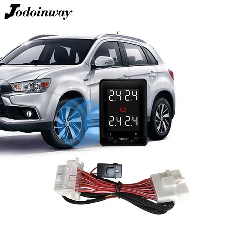 Car OBD TPMS Tire Pressure Monitor System Tyre Pressure Monitoring Alarm Systems For Toyota Alphard 2017 Rav4 Siena 2015 ► Photo 1/5