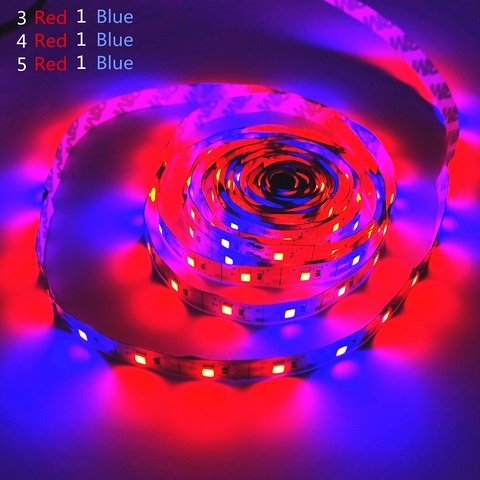 LED Grow Light Full Spectrum USB Grow Light Strip 0.5m 1m 2m 3m 2835 Chip LED Phyto Lamp Plants Flowers Greenhouse Hydroponic ► Photo 1/6