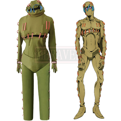 JoJo's Bizarre Adventure Secco Carnival Party Anime Halloween Christmas Cosplay Costumes Custom Made Free Shipping ► Photo 1/2