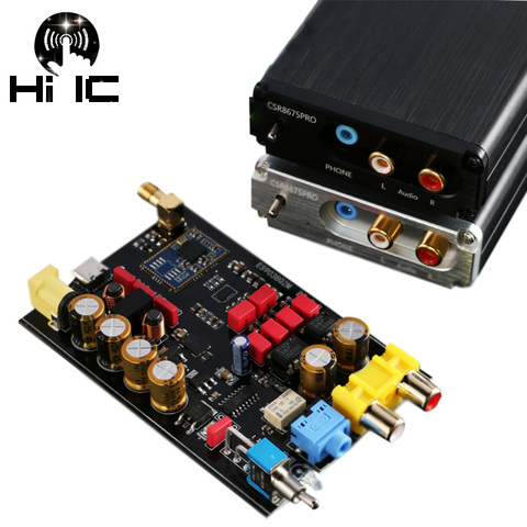 CSR8675 Bluetooth 5.0 Receiver ES9038Q2M Decode HiFi Audio Board Adapter LDAC+APTX HD Wireless HiFi Audio Module DAC ► Photo 1/5