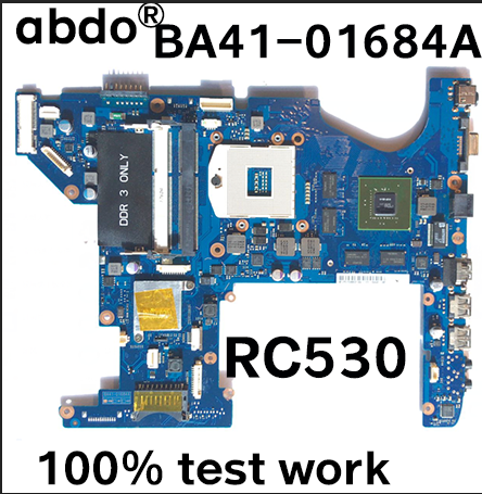 For Samsung RC530 notebook motherboard BA41-01684A BA92-08557A BA92-08555B PGA989 HM65 GPU GT540M 100% test work ► Photo 1/5