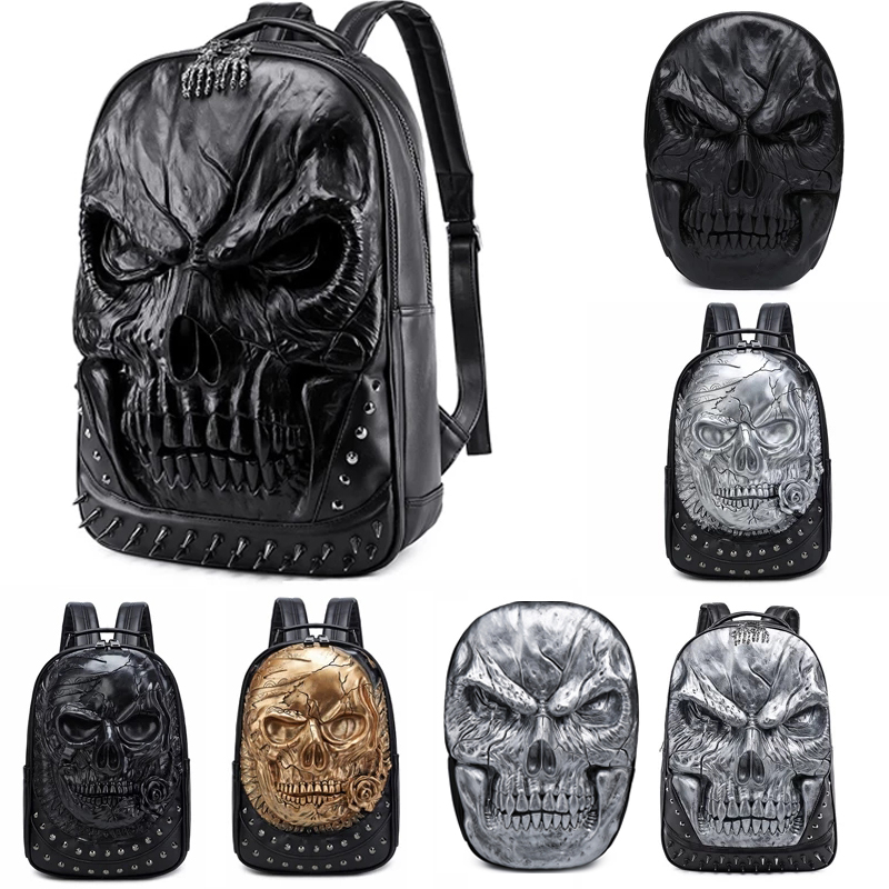 Men's Backpack Men Women Luxury School Backpack Large Capacity Laptop Bag  Halloween skull backpack Male Travel Bags Mochila - Price history & Review  | AliExpress Seller - Baget Store | Alitools.io