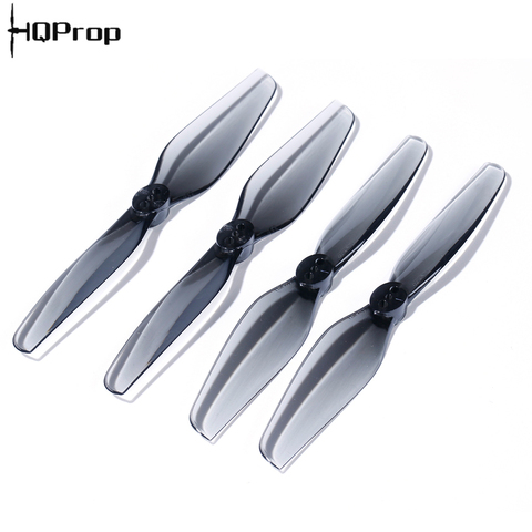 HQPROP T4X2.5 Grey 4025 2-Blade PC Propeller for RC FPV Racing Freestyle 4Inch Toothpick Micro Long Range LR4 Drones ► Photo 1/5