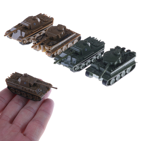 1PCS/Set 1:144 Scale Finished Model Toy 4D Sand Table Plastic Tiger Tanks World War II Germany Panther Tank ► Photo 1/6