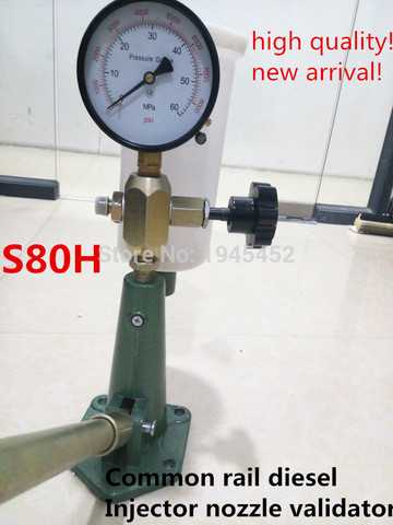 New arrival!S80HCommon rail diesel Injector nozzle validator fuel nozzle Injector tester good quality,Manual diesel booster pump ► Photo 1/1