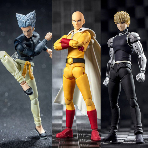 Dasin Model DM Greattoys GT One Punch Man Figures Saitama Genos Garou SHF PVC Action Figure Anime Toys Figure ► Photo 1/6