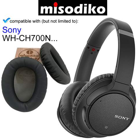misodiko Replacement Ear Pads Cushions Kit - for Sony WH-CH700N Wireless Bluetooth, Headphones Repair Parts Earpads Pillow Cover ► Photo 1/5