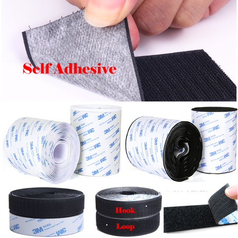 100MM/110MM Width Strong Self-Adhesive Hook and loop fastener Tape Nylon Sticker Velcros Adhesive with Glue For DIY Accessories ► Photo 1/6