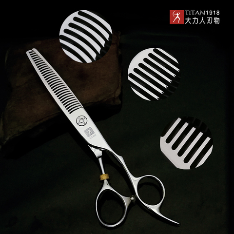 TITAN Japan Original Professional Hairdressing Scissors  thinning salon Barber Scissors ножницы для стрижки ► Photo 1/6