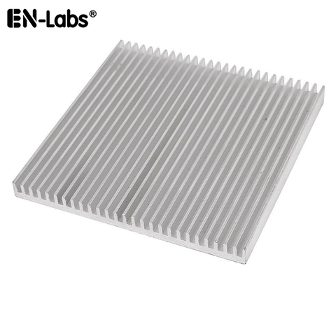 Aluminum Heat Sink Radiator Heatsink for IC LED Cooling, Electronic Cooler, Chipset heat dissipation-60x60x10,80x80x7,90x90x15mm ► Photo 1/4