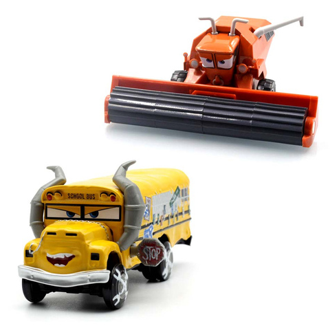 Disney Pixar Cars 3 Frank Harvester Jackson Storm Dinoco Cruz Ramirez 1:55 Diecast Metal Toys Model Car Birthday Gift For Kids ► Photo 1/6