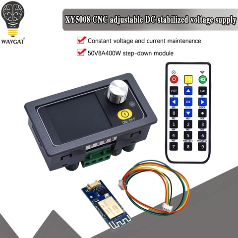 XY5008 DC DC Buck Converter CC CV 0-50V 8A 400W Power Module Adjustable Regulated Laboratory Power Supply Variable WIFF APP ► Photo 1/6