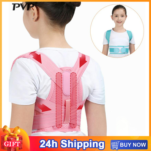 Back Posture Corrector Cotton Lumbar Bandage Spine Support Corset