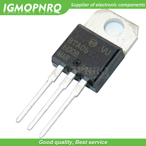 5pcs free shipping BTA06-600B BTA06 BTA06-600 TO-220 Triacs 6 Amp 600 Volt   thyristor  new original ► Photo 1/1