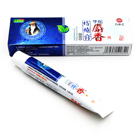 15g/Box New 2022 Arrival Chinese Hemorrhoids Ointment Cream Musk Materials Effective Treatment Mixed Hemorrhoids Plaster ► Photo 1/3