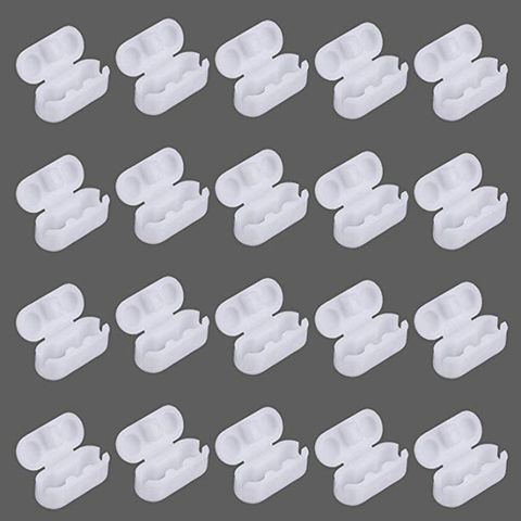 20 Pack Replacement Vertical Roman Roller Blind Ball Chain Cord Connector Clips ► Photo 1/6