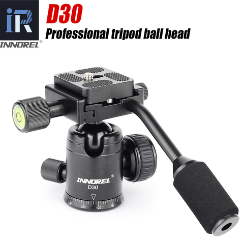 INNOREL D30 Tripod Ball Head New Digital SLR Camera Mount Head with Removable Handle ► Photo 1/6