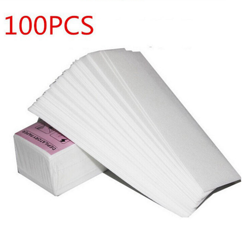 100pcs Removal Nonwoven Body Cloth Hair Remove Wax Paper Rolls High Quality Hair Removal Epilator Wax Strip Paper Roll ► Photo 1/6
