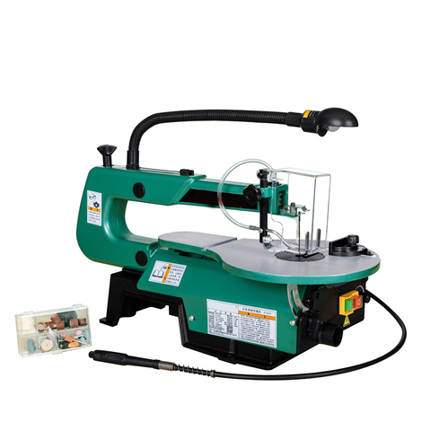 H1602 16 Inch luxury Models Stepless Speed Wire Saw Machine Pull flower Saw Jig Saw Multi-function Saw Processing Center ► Photo 1/6