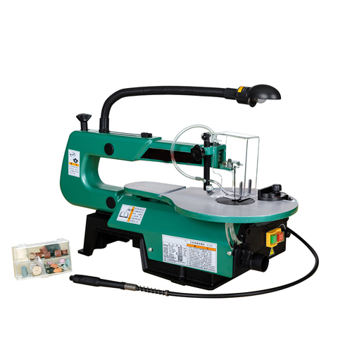 H1602 16 Inch luxury Models Stepless Speed Wire Saw Machine Pull flower Saw Jig Saw Multi-function Saw Processing Center ► Photo 1/6