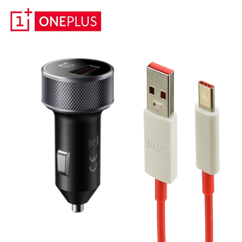 100% Original Oneplus Dash Car Charger 6 6T 5t 5 3t 3 one plus smartphone QC 3.0 quick charge 1,5M/2M Fast Charging Type C Cable ► Photo 1/1