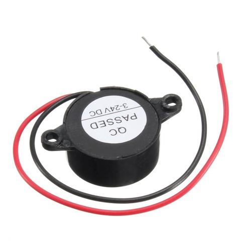 95DB Alarm High-decibel DC 3-24V 12V Electronic Buzzer Beep Alarm Intermittent Continuous Beep For Arduino Car Van SFM-27 Claxon ► Photo 1/6