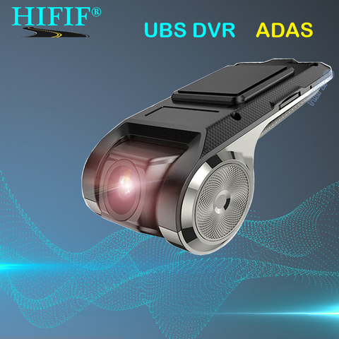 Car dvr ADAS usb camera dvr 1080P HD 150° WDR F1.8 Night Vision G-sensor Video Recorder adas Car Smart dash camera ► Photo 1/1