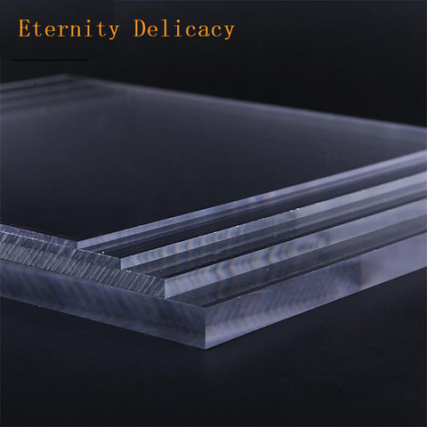 Plexiglas Sheet  Transparent Plexiglass Sheet  Clear Plastic Plexiglas  Acrylic  Sheet  Thickness  1mm 2mm 5mm 10mm ► Photo 1/5