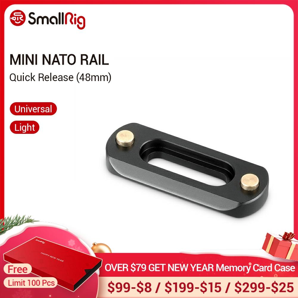SmallRig Mini ( 6mm Thin ) Camera Quick Release NATO Rail (48mm) To Mount NATO Clamps - 2172 ► Photo 1/6