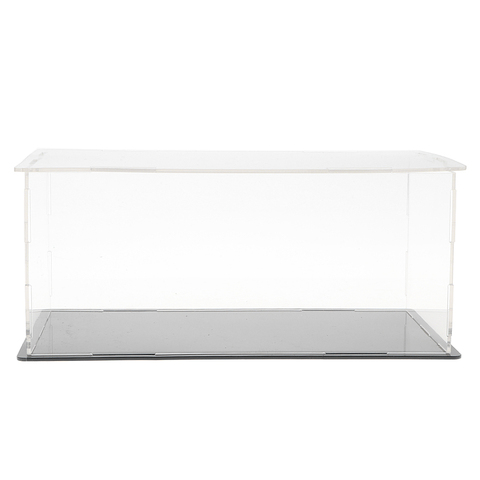 Acrylic Display Box Perspex Case Self-Assembly Plastic Base Dustproof For Model ► Photo 1/6